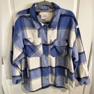 Ashley By 26 International Blue and White Shacket